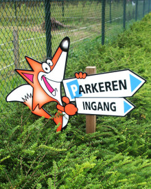Speelboerderij De Vossenberg Gilze bewegwijzering1