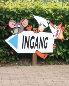 Speelboerderij De Vossenberg Gilze bewegwijzering2