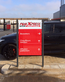 P&M-Xpress_Tilburg_bewegwijzering