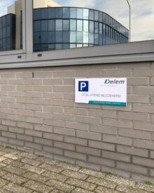 Bewegwijzering bij Delem