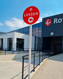 Bewegwijzering bij Roto-Art