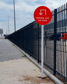 Bewegwijzering bij Roto-Art